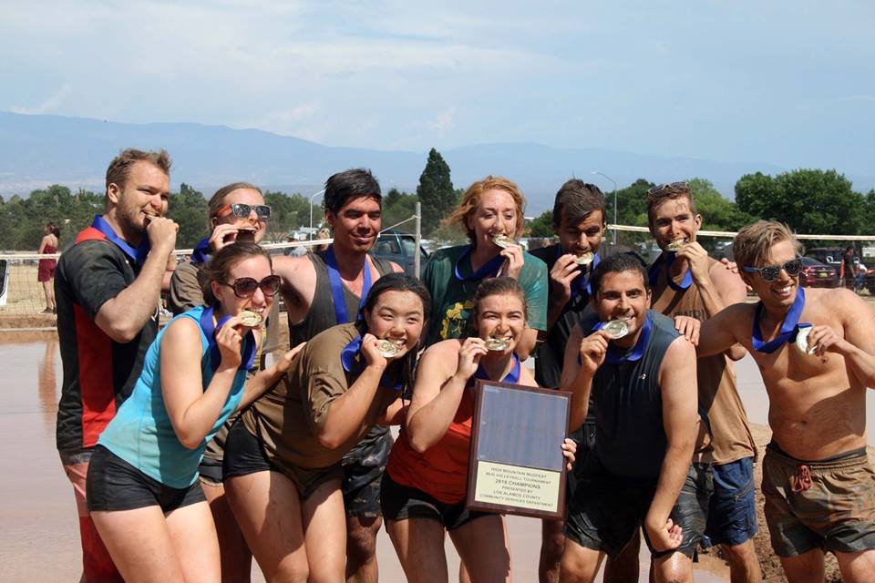 My winning mud volleyball team. I only met most of these people because I stayed friends with other students I met at visit weekend even though we went to different schools